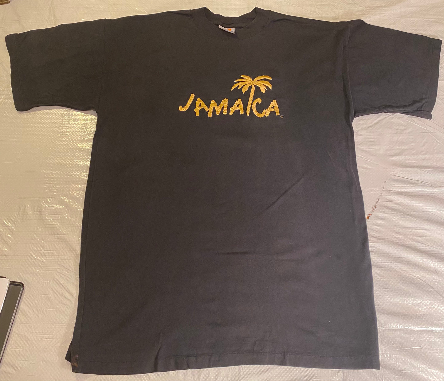 Vintage Jamaica Embroidered Palm Tree Tee