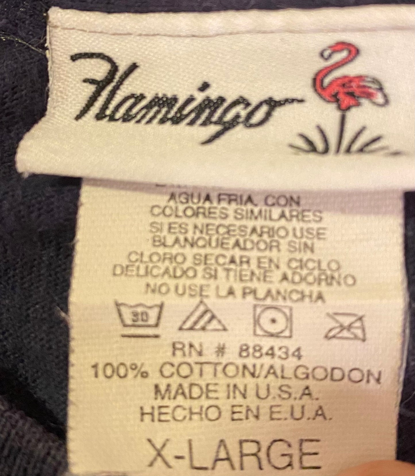 Vintage Flamingo Las Vegas American Flag Tee
