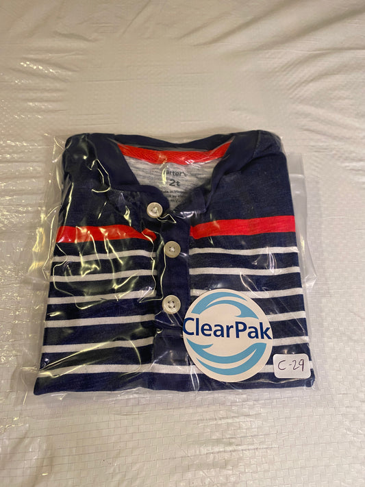 Carter’s Toddler Boys’ Stripped shirt – Size 2T